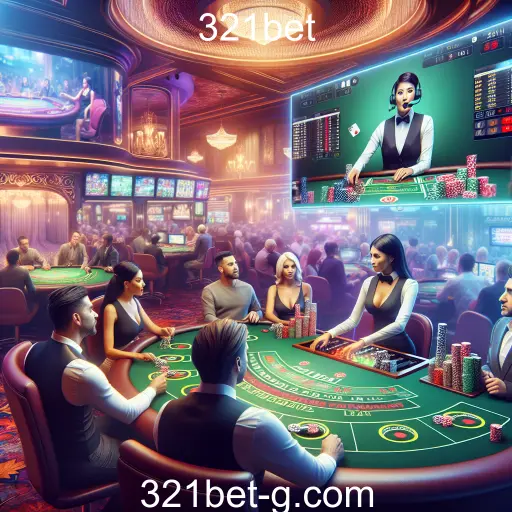 Descubra o Casino ao Vivo no 321bet: A Emoção dos Jogos Reais Online